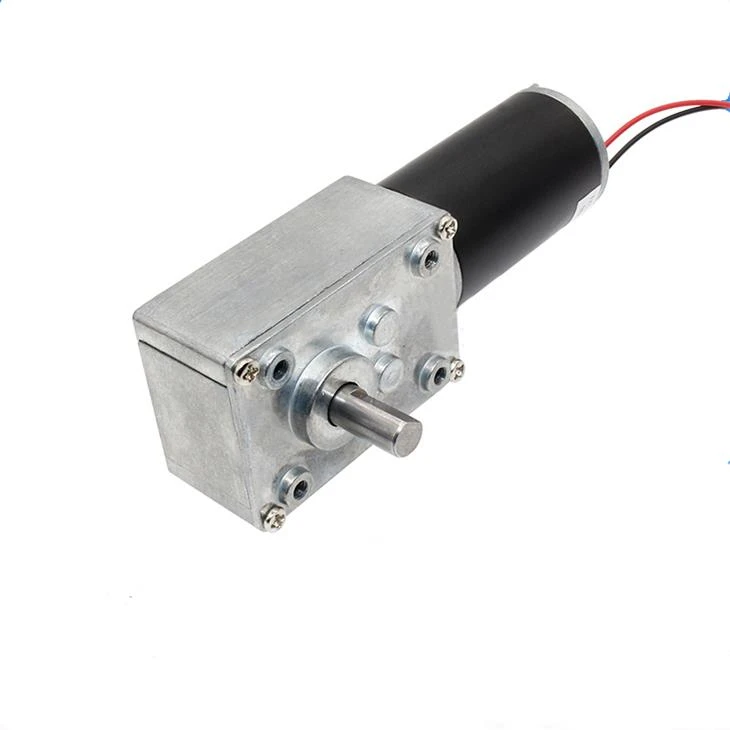 Right Angle Dc Worm Gear Motor