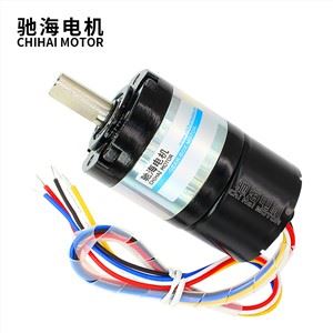 12V24V PWM въртящ момент с нисък шум 3525 задвижващ спирачен метален мотор