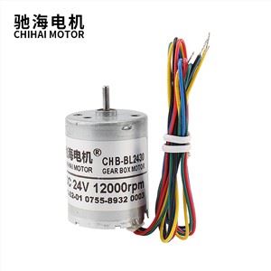 DC12V 6098RPM 24mm DC безчетков двигател 2430